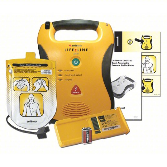 Defibtech Lifeline Semi-Automatic Standard AED w/Standard 5-yr Battery