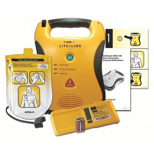 Defibtech Lifeline Semi-Automatic Standard AED w/Standard 5-yr Battery 
